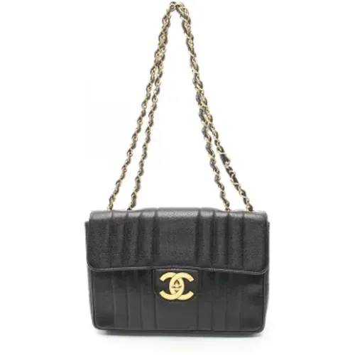 Pre-owned Leather chanel-bags , female, Sizes: ONE SIZE - Chanel Vintage - Modalova