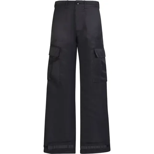 Wide Trousers, male, , Size: S Cargo Pocket Parachute Trousers - Amiri - Modalova