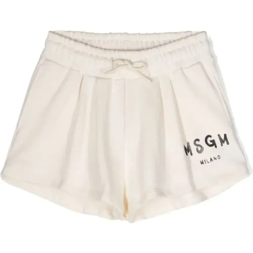 Shorts,Fuchsia Shorts Msgm - Msgm - Modalova