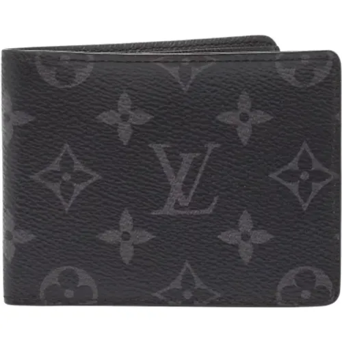 Pre-owned Wallets, male, , Size: ONE SIZE Pre-owned Coated Canvas Wallet - Louis Vuitton Vintage - Modalova