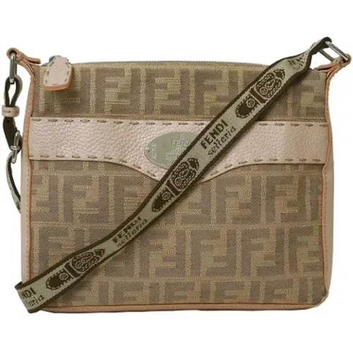 Pre-owned Cross Body Bags, female, , Size: ONE SIZE Pre-owned Canvas fendi-bags - Fendi Vintage - Modalova