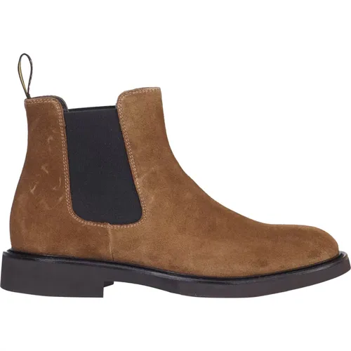 Chelsea Boots, male, , Size: 8 US Beatles Coda Rondine Boots - Doucal's - Modalova