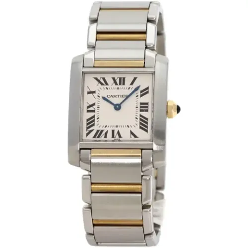 Pre-owned Watches, male, , Size: ONE SIZE Pre-owned Stainless Steel watches - Cartier Vintage - Modalova