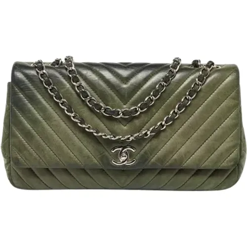 Pre-owned Leather chanel-bags , female, Sizes: ONE SIZE - Chanel Vintage - Modalova