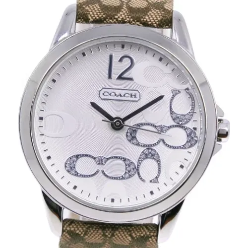 Pre-owned Watches, female, , Size: ONE SIZE Pre-owned Metal watches - Coach Pre-owned - Modalova