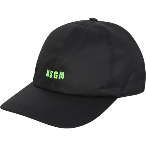 Caps, male, , Size: ONE SIZE Baseball cap - Msgm - Modalova