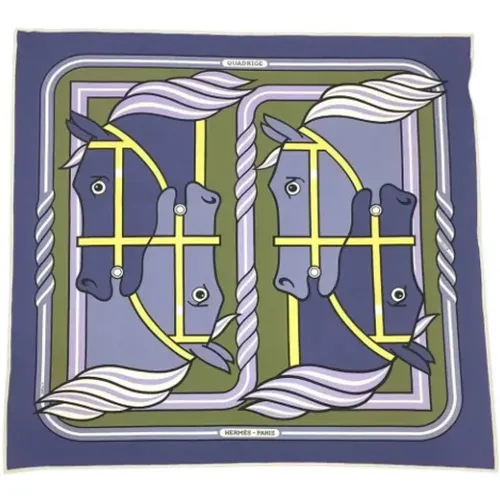 Pre-owned Silk scarves , female, Sizes: ONE SIZE - Hermès Vintage - Modalova