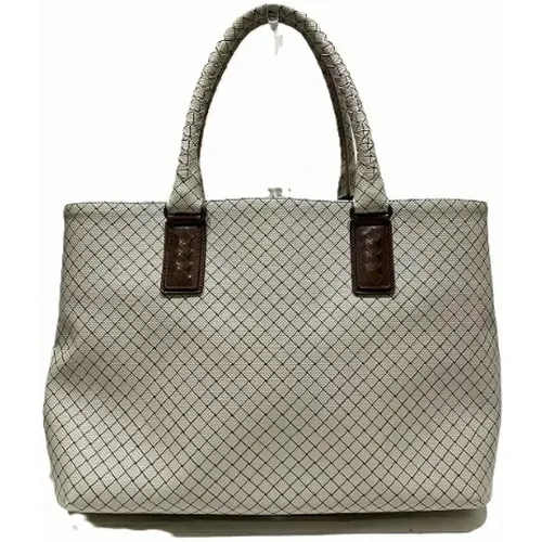 Pre-owned Tote Bags, female, , Size: ONE SIZE Pre-owned Leather totes - Bottega Veneta Vintage - Modalova