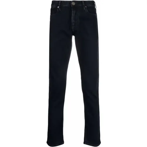 Slim-fit Jeans, Classic Denim Style , male, Sizes: W32, W33 - Emporio Armani - Modalova