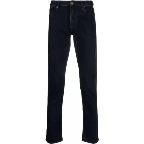 Slim-fit Jeans, Classic Denim Style , male, Sizes: W32, W40, W36, W38, W42 - Emporio Armani - Modalova