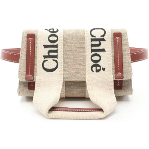 Pre-owned Belt Bags, female, , Size: ONE SIZE Pre-owned Canvas crossbody-bags - Chloé Pre-owned - Modalova