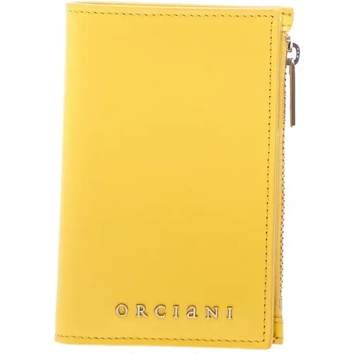 Wallets & Cardholders, female, , Size: ONE SIZE Giallo Noos Women's Wallet - Orciani - Modalova