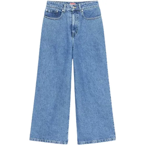 Hoch taillierte Jeans , Damen, Größe: W28 - Kenzo - Modalova