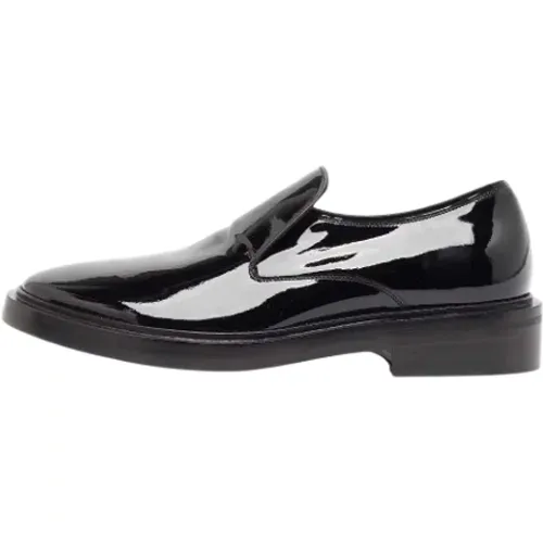 Pre-owned Flats, female, , Size: 10 US Pre-owned Leather flats - Balenciaga Vintage - Modalova