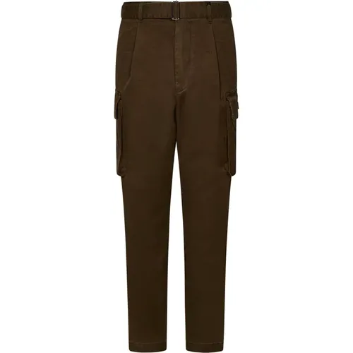 Chinos, male, , Size: XS Cargo Trousers Aw24 - Dsquared2 - Modalova