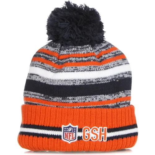 Beanies, male, , Size: ONE SIZE Chicago Bears NFL Pom Pom Beanie - new era - Modalova