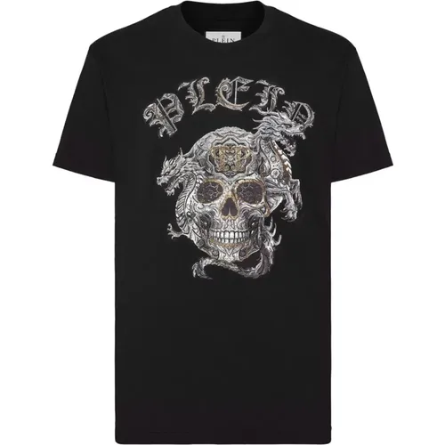 Stylish Men's T-Shirt , male, Sizes: XL, M, 2XL, L - Philipp Plein - Modalova