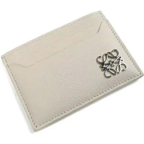 Pre-owned Wallets, female, , Size: ONE SIZE Pre-owned Silver wallets - Loewe Pre-owned - Modalova