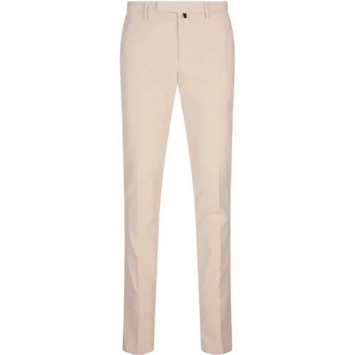 Slim Fit Corduroy Trousers , male, Sizes: L - Incotex - Modalova