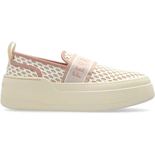 Sneakers, female, , Size: 8 US Shoes Cindy - Ferragamo - Modalova