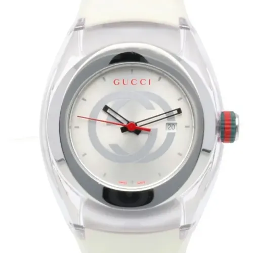 Pre-owned Watches, female, , Size: ONE SIZE Pre-owned Stainless Steel watches - Gucci Vintage - Modalova