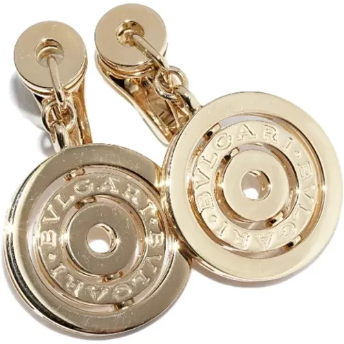 Pre-owned Metal earrings , female, Sizes: ONE SIZE - Bvlgari Vintage - Modalova