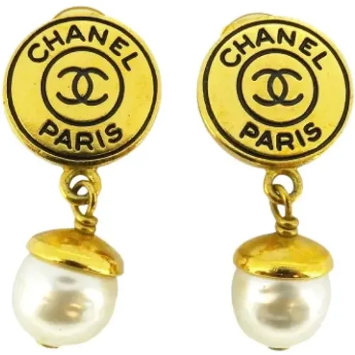 Pre-owned Jewellery, female, , Size: ONE SIZE Pre-owned Gold chanel-jewelry - Chanel Vintage - Modalova