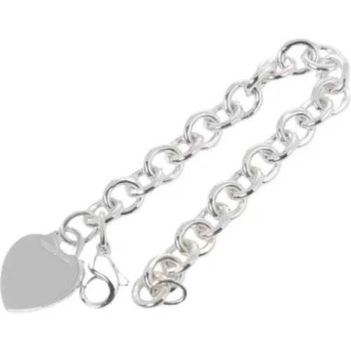 Pre-owned Jewellery, female, , Size: ONE SIZE Pre-owned Silver bracelets - Tiffany & Co. Pre-owned - Modalova