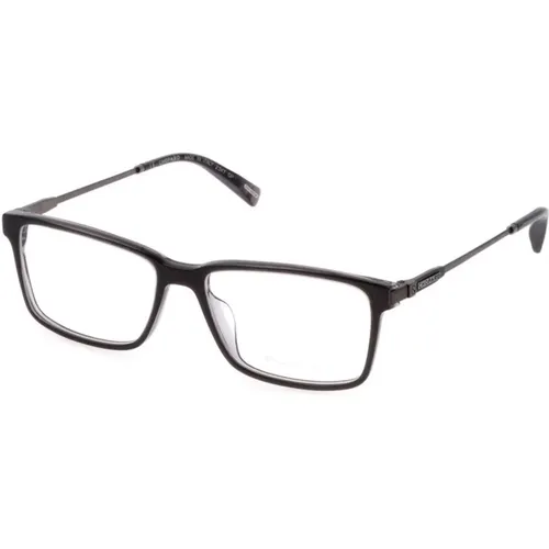 Glasses, male, , Size: ONE SIZE Men's Grey Dial Acetate Eyewear - Chopard - Modalova