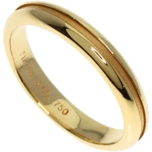 Pre-owned Jewellery, female, , Size: ONE SIZE Pre-owned Gold rings - Tiffany & Co. Pre-owned - Modalova