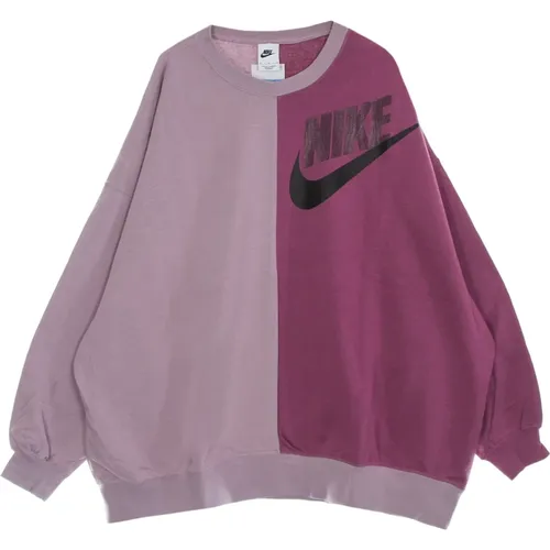 Leichter Crewneck Sweatshirt Sportbekleidung Tanz Pflaume - Nike - Modalova