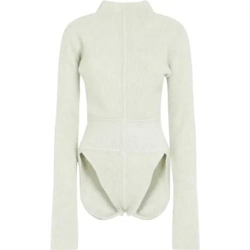 Body, female, , Size: M Pale Bodysuit - Rick Owens - Modalova