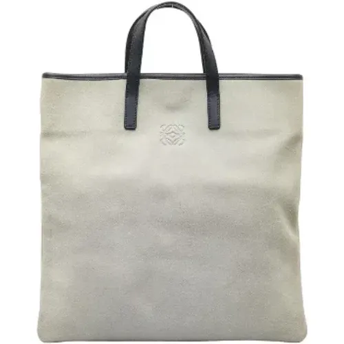 Pre-owned Tote Bags, female, , Size: ONE SIZE Pre-owned Leather handbags - Loewe Pre-owned - Modalova