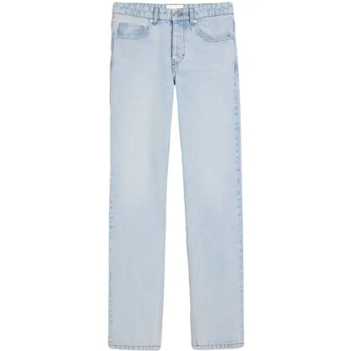 Light Straight-Leg Denim Jeans , male, Sizes: W33, W32, W30, W31 - Ami Paris - Modalova