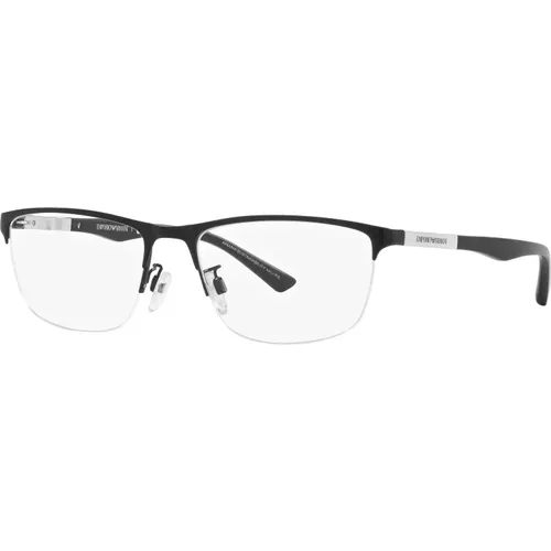 Glasses, unisex, , Size: 56 MM Matte Eyewear Frames EA 1142 - Emporio Armani - Modalova