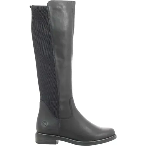 Schwarze DamenHohe Stiefel D8371 W23 , Damen, Größe: 38 EU - Remonte - Modalova