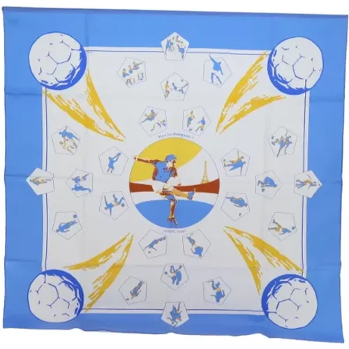 Pre-owned Silk scarves , female, Sizes: ONE SIZE - Hermès Vintage - Modalova