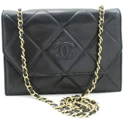 Pre-owned Leather chanel-bags , female, Sizes: ONE SIZE - Chanel Vintage - Modalova