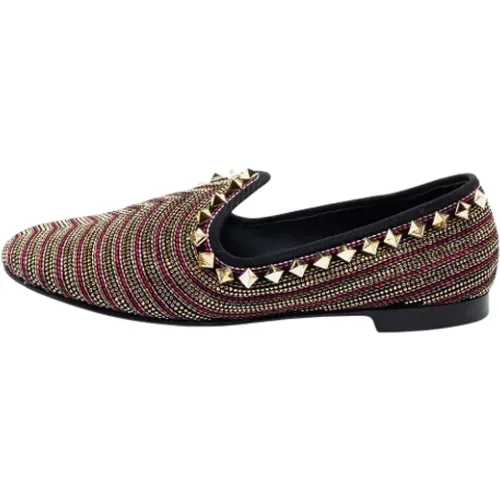 Pre-owned Suede flats , female, Sizes: 8 UK - Giuseppe Zanotti Pre-owned - Modalova