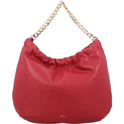 Ninon Chain Bag , female, Sizes: ONE SIZE - A.p.c. - Modalova