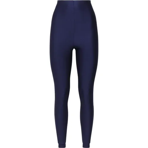 Shiny Lycra Trousers , female, Sizes: S, M - Andamane - Modalova