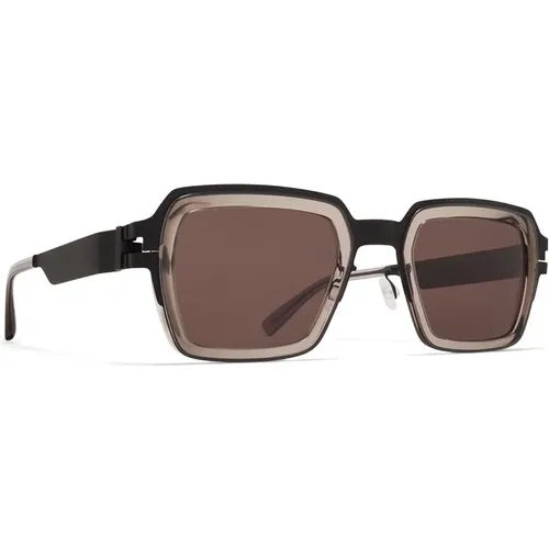 Sunglasses, unisex, , Size: 50 MM Lennon Sunglasses in /Brown - Mykita - Modalova