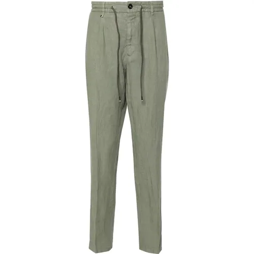 C-Genius' linen pants , male, Sizes: XL, 2XL, L - Hugo Boss - Modalova