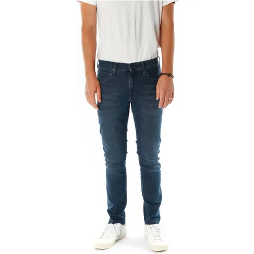 Luke Tapered Slim Fit Jeans , Herren, Größe: W36 L34 - Lee - Modalova