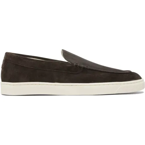 Loafers, male, , Size: 9 US Suede Loafers Stylish Comfort - BRUNELLO CUCINELLI - Modalova