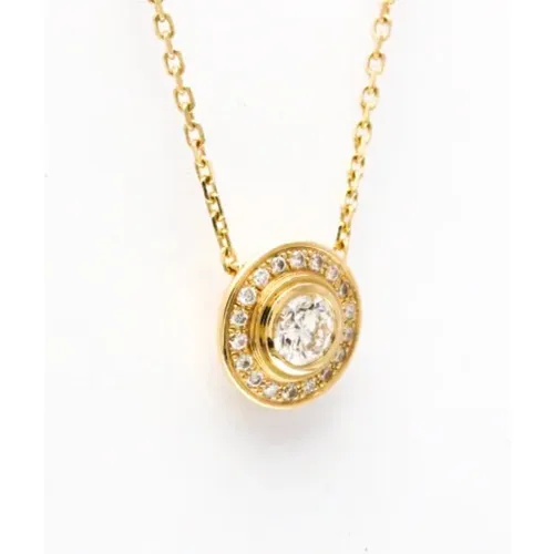 Pre-owned Jewellery, female, , Size: ONE SIZE Pre-owned Rose Gold necklaces - Cartier Vintage - Modalova