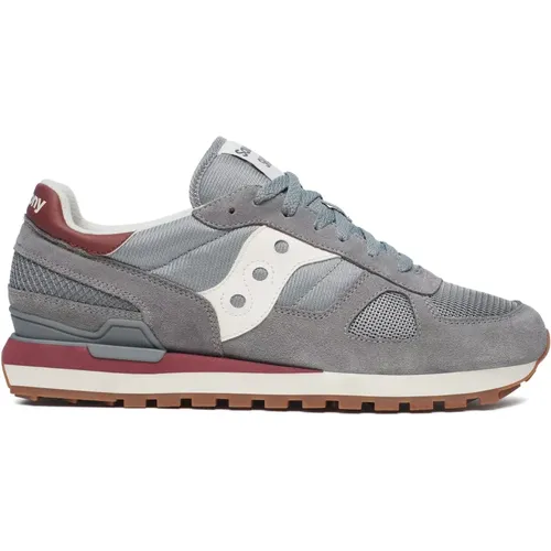 Sneakers, male, , Size: 9 1/2 US Grey Sneakers for Men - Saucony - Modalova