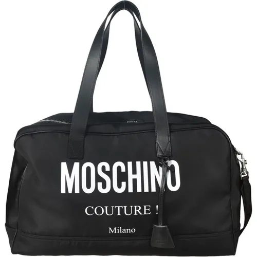 Weekend Bags, male, , Size: ONE SIZE Stylish Bag Collection - Moschino - Modalova