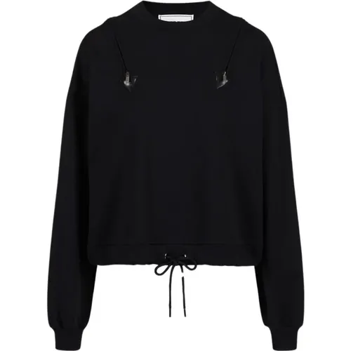 Modernes Zip Crewneck Sweatshirt , Damen, Größe: M - Iceberg - Modalova