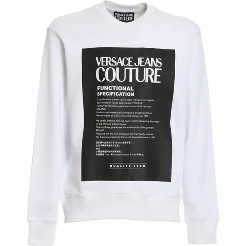 Sweatshirts, male, , Size: L Quality Sweater - Versace Jeans Couture - Modalova